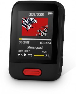 Odtwarzacz MP3 MP4 SFP 7716RD 16GB Bluetooth wyświetlacz 1,8 cala Sencor