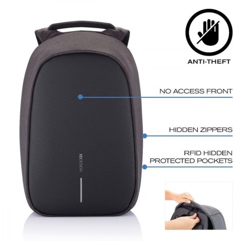 Plecak antykradzieżowy BOBBY HERO XL BLACK XD DESIGN Plecak antykradzieżowy BOBBY HERO XL BLACK XD DESIGN