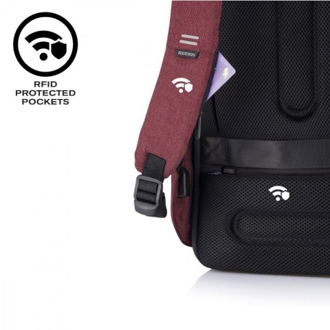 Plecak antykradzieżowy BOBBY HERO REGULAR RED XD DESIGN Plecak antykradzieżowy BOBBY HERO REGULAR RED XD DESIGN