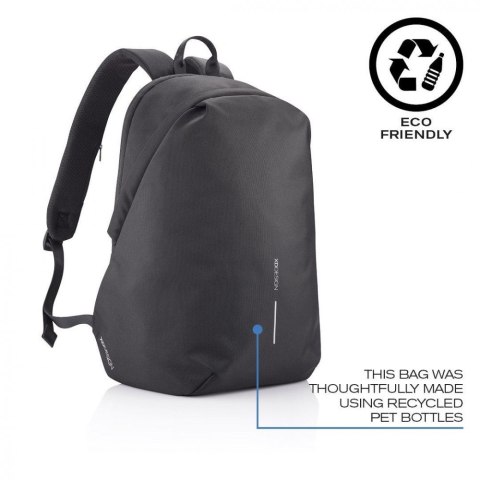 Plecak antykradzieżowy BOBBY SOFT BLACK XD DESIGN Plecak antykradzieżowy BOBBY SOFT BLACK XD DESIGN