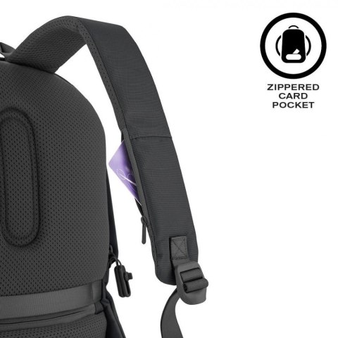 Plecak antykradzieżowy BOBBY SOFT BLACK XD DESIGN Plecak antykradzieżowy BOBBY SOFT BLACK XD DESIGN