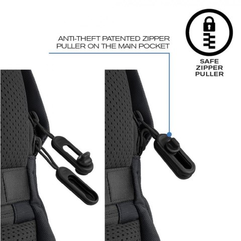 Plecak antykradzieżowy BOBBY SOFT BLACK XD DESIGN Plecak antykradzieżowy BOBBY SOFT BLACK XD DESIGN