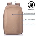 Plecak antykradzieżowy BOBBY SOFT BROWN XD DESIGN