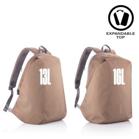 Plecak antykradzieżowy BOBBY SOFT BROWN XD DESIGN Plecak antykradzieżowy BOBBY SOFT BROWN XD DESIGN
