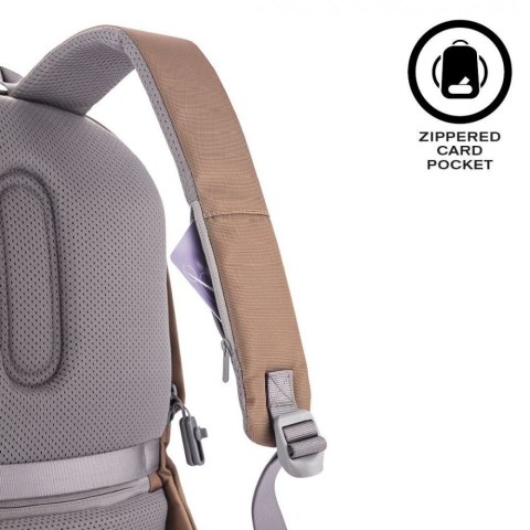Plecak antykradzieżowy BOBBY SOFT BROWN XD DESIGN Plecak antykradzieżowy BOBBY SOFT BROWN XD DESIGN