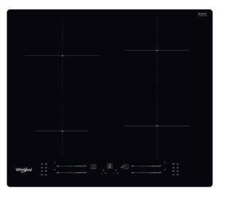 Płyta indukcyjna szklano-ceramiczna WSS4060BF Whirlpool