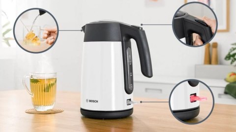 Czajnik 1,7l biały TWK7L461 Bosch
