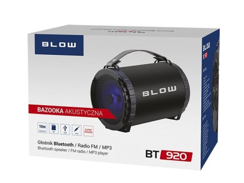 Głośnik Bluetooth BAZOOKA BT920 BLOW Głośnik Bluetooth BAZOOKA BT920 BLOW