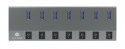 IB-HUB1701-C3 7xUSB Type-A, włącznik/wyłącznik dla każdego USB portu IcyBox
