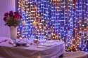 Inteligentna kurtyna Curtain 210 LED RGB+W 1,5/2,1m, przezroczysty przewód TWINKLY