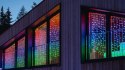 Inteligentna kurtyna Curtain 210 LED RGB+W 1,5/2,1m, przezroczysty przewód TWINKLY
