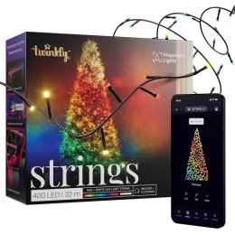 Inteligentne lampki choinkowe Strings 400 LED RGB+W łańcuch 32m TWINKLY