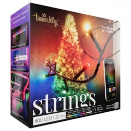 Inteligentne lampki choinkowe Strings 400 LED RGB+W łańcuch 32m TWINKLY