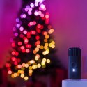 Inteligentne lampki choinkowe Strings 600 RGB LED, łańcuch, przezroczysty przewód, 48 m, IP44 TWINKLY