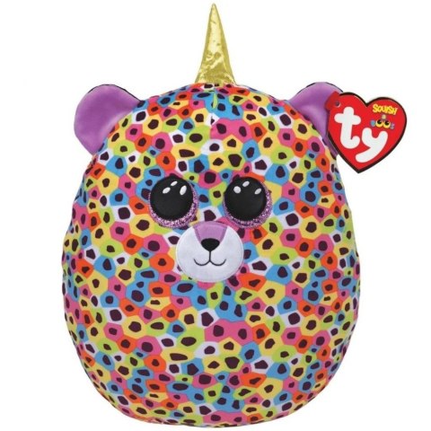 Maskotka TY Squish-a-Boss Lampart z rogiem wielokolorowy 22 cm Meteor Maskotka TY Squish-a-Boss Lampart z rogiem wielokolorowy 22 cm Meteor