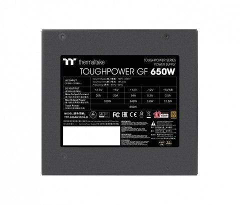 Zasilacz - ToughPower GF 650W Modular 80+Gold Thermaltake