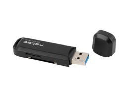 Czytnik kart pamięci Scarab 2 SD/Micro SD, USB 3.0 Czarny Natec