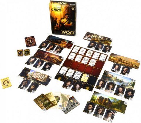 Gra Kroniki Zbrodni 1900 Lucky Duck Games Gra Kroniki Zbrodni 1900 Lucky Duck Games