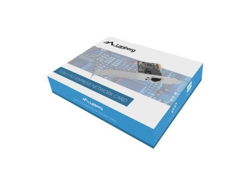 Karta sieciowa PCI-E 1X RJ45 1GB RTL8111C śledź low profile Lanberg