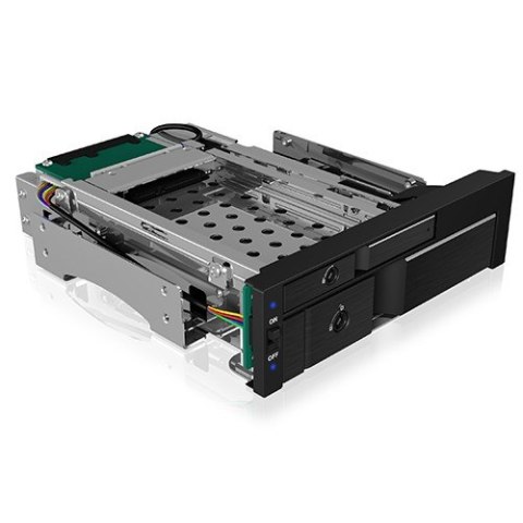 Kieszeń na dysk IB-173SSK 1x2,5+1x3,5 na 1x5,25 IcyBox Kieszeń na dysk IB-173SSK 1x2,5+1x3,5 na 1x5,25 IcyBox