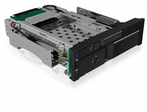 Kieszeń na dysk IB-173SSK 1x2,5+1x3,5 na 1x5,25 IcyBox Kieszeń na dysk IB-173SSK 1x2,5+1x3,5 na 1x5,25 IcyBox
