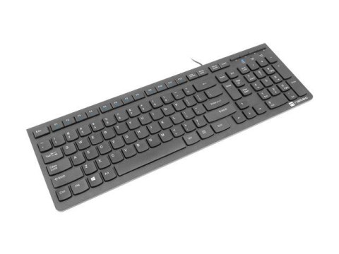 Klawiatura Discus 2 slim czarna Natec