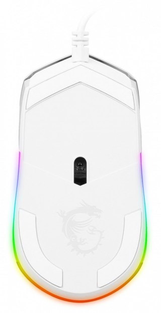 Myszka przewodowa Clutch GM11 biała MSI
