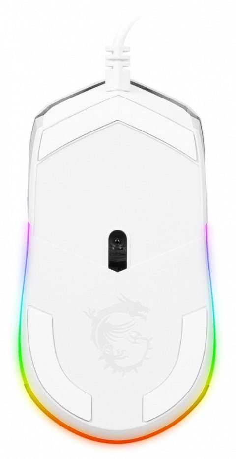 Myszka przewodowa Clutch GM11 biała MSI