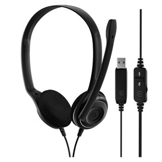 PC 8 USB - Słuchawka stereo USB do komputera z pilotem EPOS