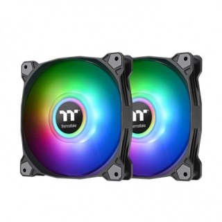 Wentylator - Pure Duo 14 ARGB Sync Radiator Fan 2 Pak czarny Thermaltake