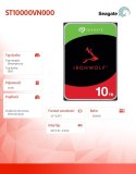 Dysk IronWolf 10TB 3,5 256MB ST10000VN000 Seagate