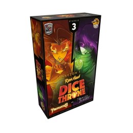 Gra Dice Throne Starcie 3 Piromantka vs. Mroczny złodziej Lucky Duck Games