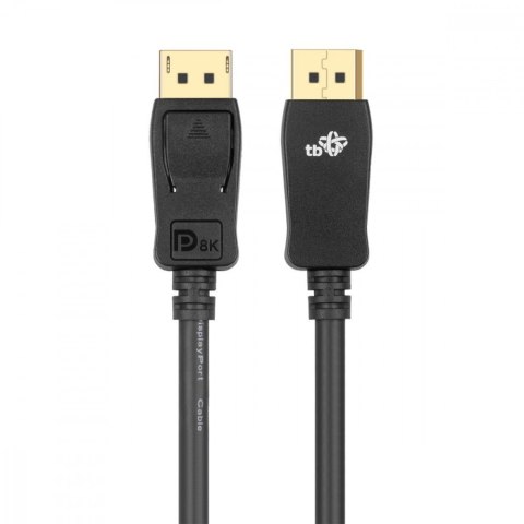 Kabel DisplayPort 1.8 m M/M v 1.4, Czarny TB
