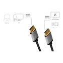 Kabel DisplayPort 4K/60 Hz,DP/M do DP/M,alu. 5m LogiLink