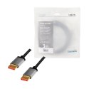 Kabel DisplayPort 8K/60 Hz,DP/M do DP/M aluminium 3m LogiLink