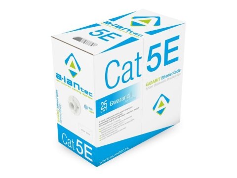 Kabel F/UTP kat.5E PVC Eca 305m - 25 lat gwarancji ALANTEC