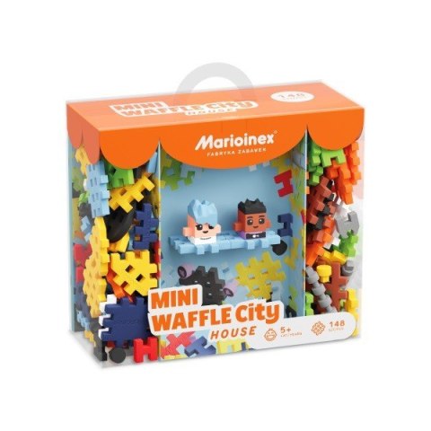 Klocki Waffle mini - Dom 148 elementów Marioinex Klocki Waffle mini - Dom 148 elementów Marioinex