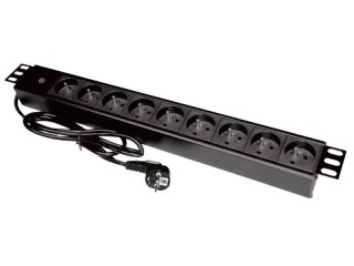 Listwa zasilająca 19" 9xCEE 7/5 wtyk CEE 7/7 ALANTEC