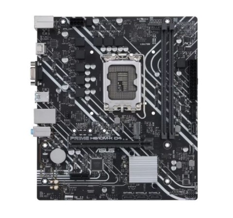 Płyta główna PRIME H610M-K D4 s1700 2DDR4 D-Sub/HDMI M.2 mATX Asus Płyta główna PRIME H610M-K D4 s1700 2DDR4 D-Sub/HDMI M.2 mATX Asus