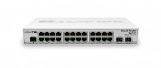 Przełącznik 24xGbE 2xSFP+ CRS326-24G-2S+IN Mikrotik
