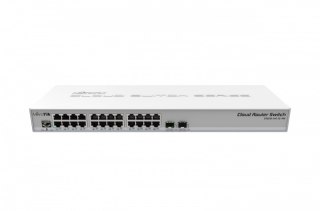 Przełącznik 24xGbE 2 xSFP+CRS326-24G-2S+RM-MX Mikrotik