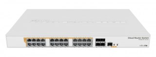 Przełącznik 24xGbE 4xSFP+ CRS328-24P-4S+RM Mikrotik