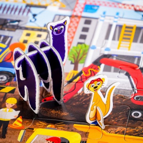 Puzzle 24 elementy Na Budowie praca wre Muduko Puzzle 24 elementy Na Budowie praca wre Muduko