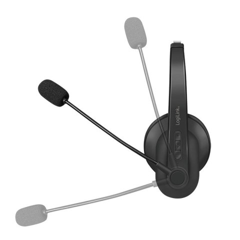 Słuchawka Bluetooth z mikrofonem, stacja ładowania LogiLink Słuchawka Bluetooth z mikrofonem, stacja ładowania LogiLink
