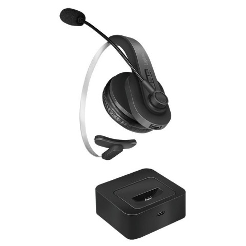 Słuchawka Bluetooth z mikrofonem, stacja ładowania LogiLink Słuchawka Bluetooth z mikrofonem, stacja ładowania LogiLink