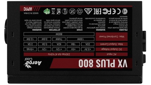 Zasilacz VX PLUS 800W ATX AeroCool
