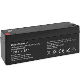 Akumulator AGM | 12V | 2.3Ah | max. 34.5A Qoltec