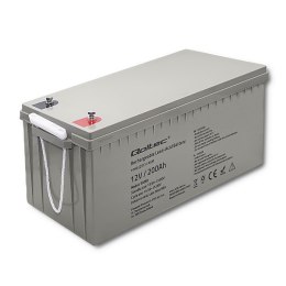 Akumulator AGM | 12V | 200Ah | max. 3000A Qoltec