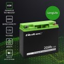 Akumulator AGM | 12V | 20Ah | max. 300A Qoltec