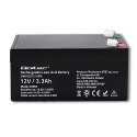 Akumulator AGM | 12V | 3.3Ah | max. 49.5A Qoltec